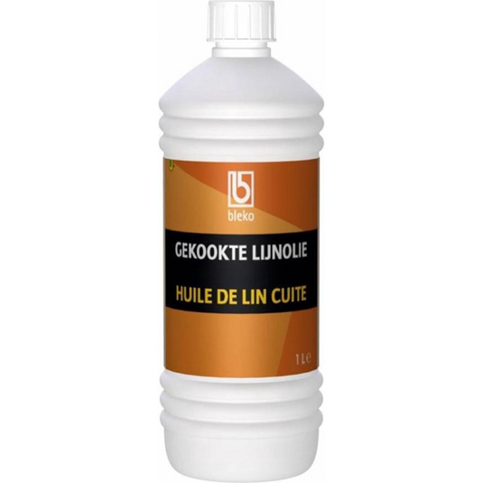 Bleko 1070061 - lijnolie gekookt 0,5l | 4 stuks