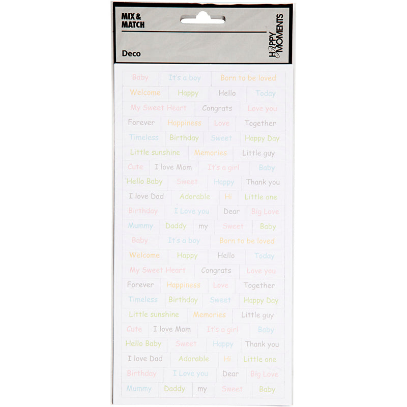 Afbeelding laden in galerijviewer, Https: www.cchobby.nl stickers-baby-vel-12x23-cm-2x84-stuk-1-doos
