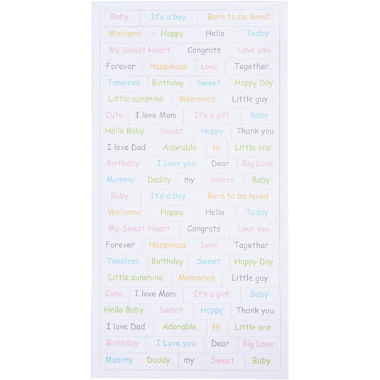 Https: www.cchobby.nl stickers-baby-vel-12x23-cm-2x84-stuk-1-doos
