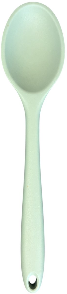 Basic culinair roer lepel - frosted mint - 27 cm