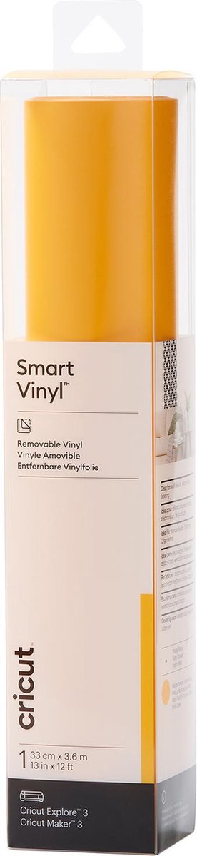 Cricut smart vinyl™ removable folie maïs, geel