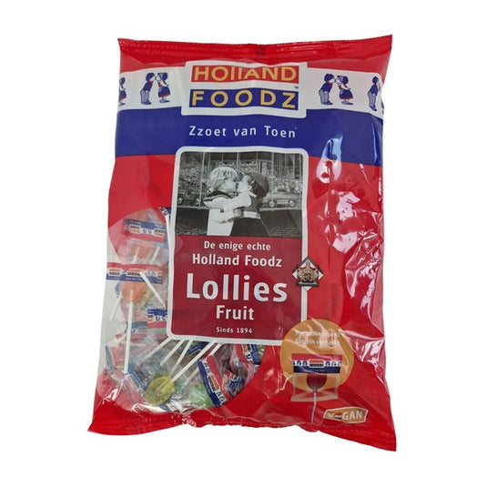 Holland foodz fruit lollipopz (200 stuks)