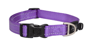 Rogz for dogs fanbelt halsband paars