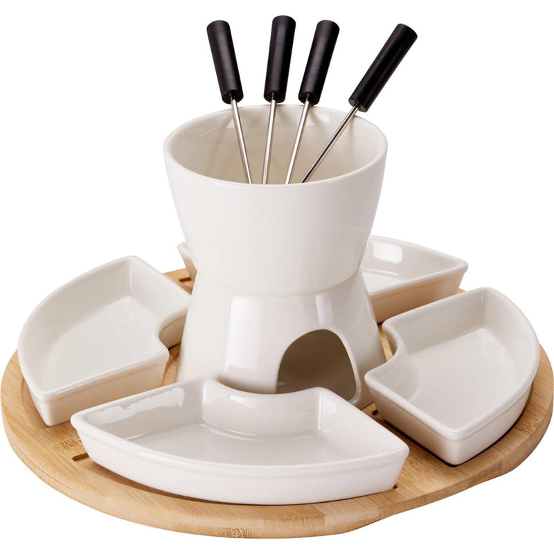 Load image into Gallery viewer, Excellent houseware chocoladefondue 4-persoons 11-delig porselein
