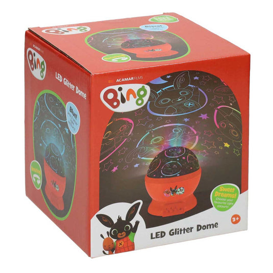 Bing led glitter dome