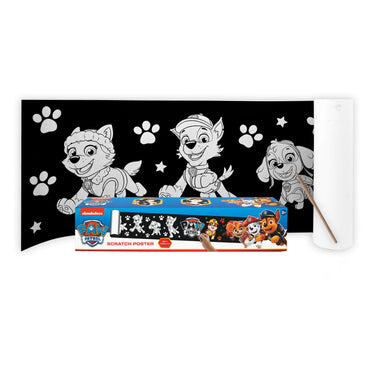 Speelgoedland paw patrol scratch poster