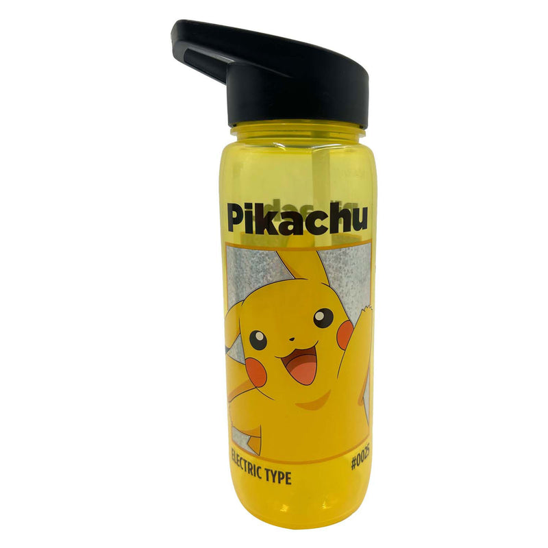 Load image into Gallery viewer, Pokémon pikachu drinkfles geel - 600 ml. met drinktuit
