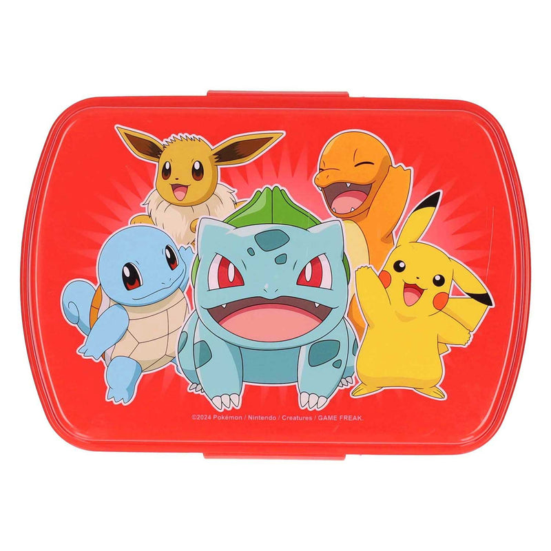 Load image into Gallery viewer, Pokémon red funny plastic sandwich box
