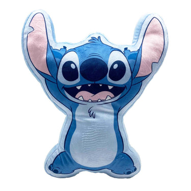 Merkloos sans marque stitch shaped kussen - disney decoratie kussen 33cm polyester.