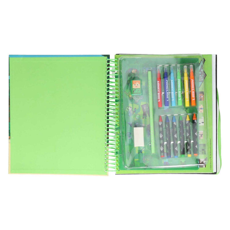 Load image into Gallery viewer, Ty minecraft super activiteitenboek met stickers
