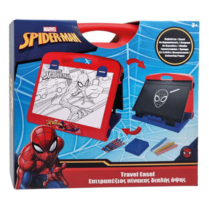 Speelgoedland spider-man reisezel tekenbord
