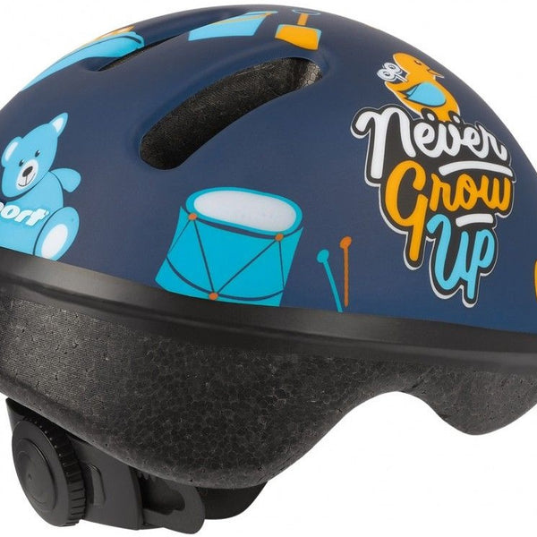 polissport helmet children toys-2 xxs matt blue 44-48cm