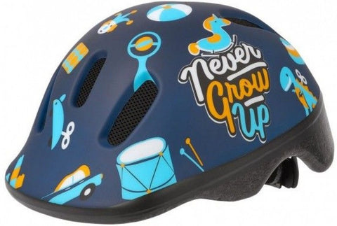 polissport helmet children toys-2 xxs matt blue 44-48cm