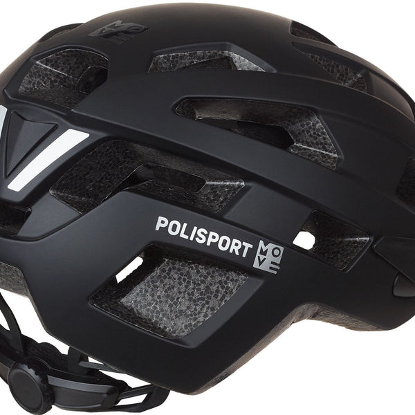 Polisport city move fietshelm l 58-61cm zwart