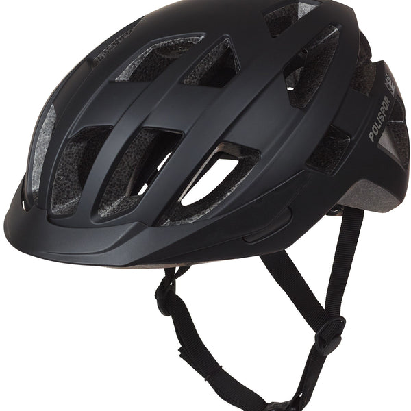 Polisport city move fietshelm l 58-61cm zwart