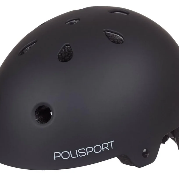 polisport urban pro cycling helmet m 55-58cm black