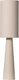 Woood loft vloerlamp - metaal bouclé - naturel - 130xø30 cm