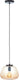 Brilliant kaizen - hanglamp - glas - 1xe27 max 40w - amber zwart