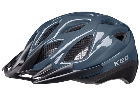 Fietshelm KED Tronus M (52-56cm) - deep Blauw