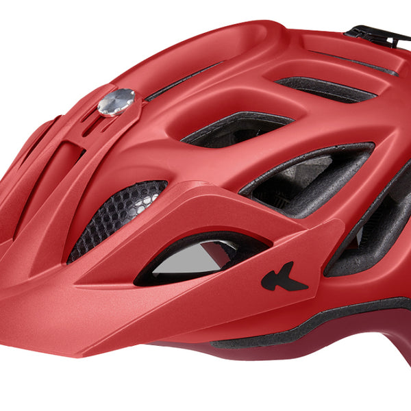 bike helmet ked trailon l (56-62cm) - merlot matt