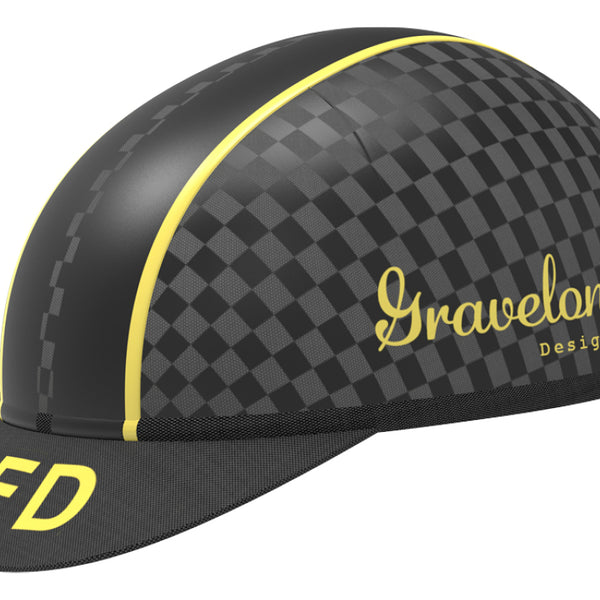 bicycle helmet ked gravelon l (58-61cm) - checkered flag