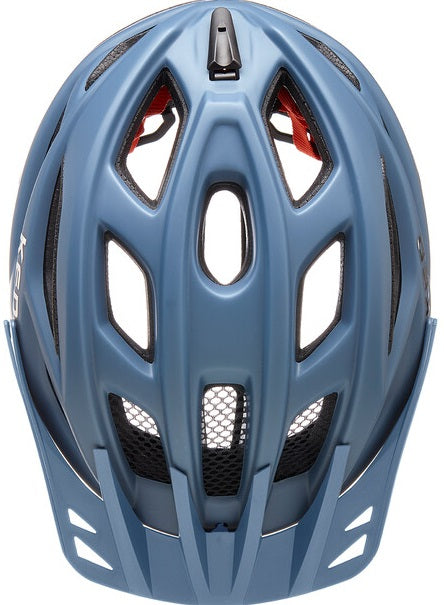 Load image into Gallery viewer, Ked Fietshelm Companion M (52-58cm) Blauw Grijs Goudange matt
