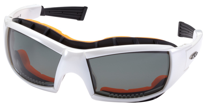 Cycling glasses KED L &amp; B Ultra White - unisize