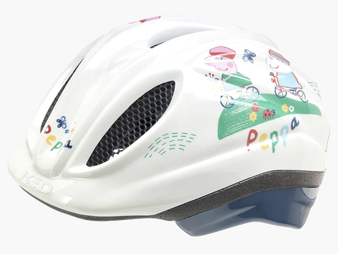 Load image into Gallery viewer, Fietshelm Meggy II Goudiginals M 52-58 cm Peppa Pig
