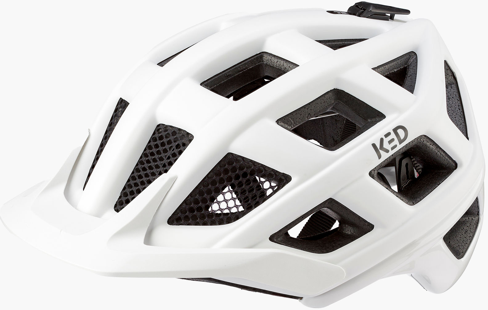 Ked fietshelm crom m 52-58 cm white matt