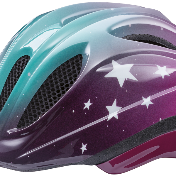 Ked fietshelm meggy ii trend s (46-51 cm) stars pink aqua glossy