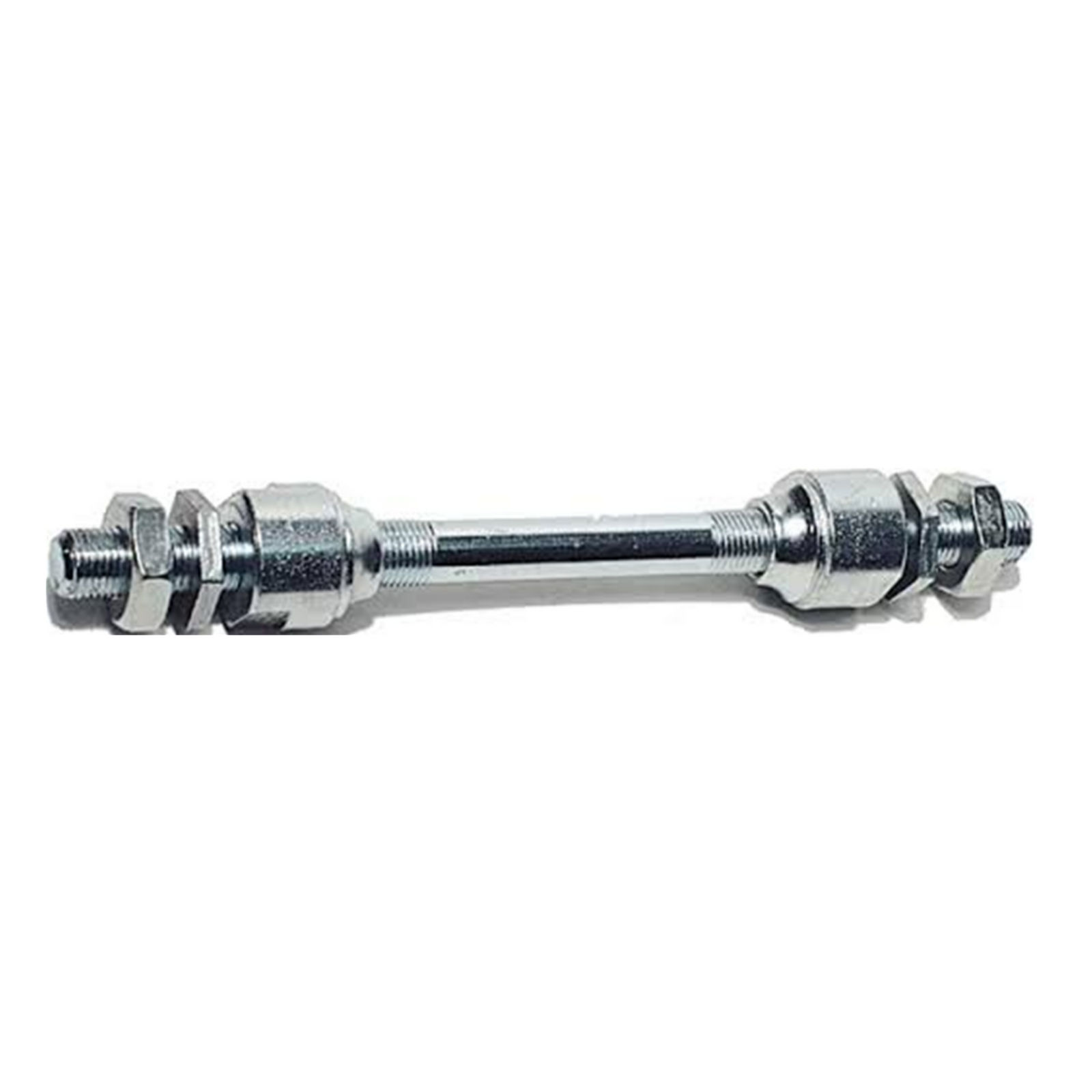 front axle Vinty 3/8 inch 135 mm silver