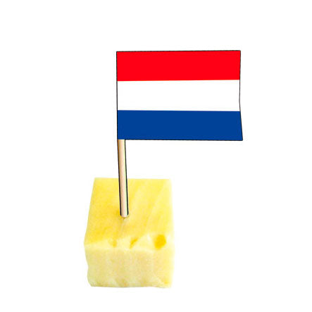 Load image into Gallery viewer, Folat bv cocktailprikkers nederlandse vlag, 50st.
