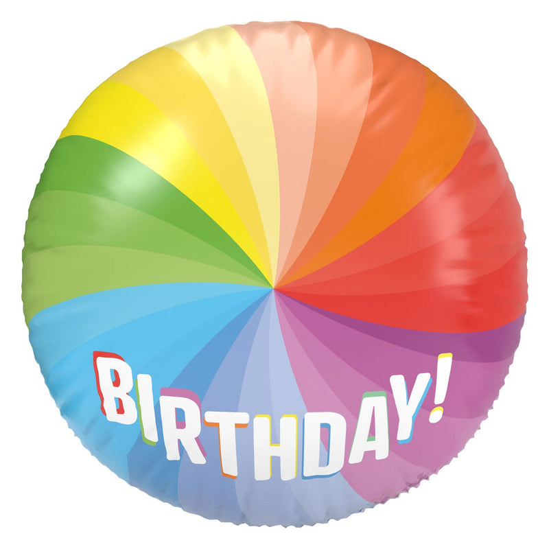 Load image into Gallery viewer, Folat bv 3d folieballon 'happy birthday', 56cm
