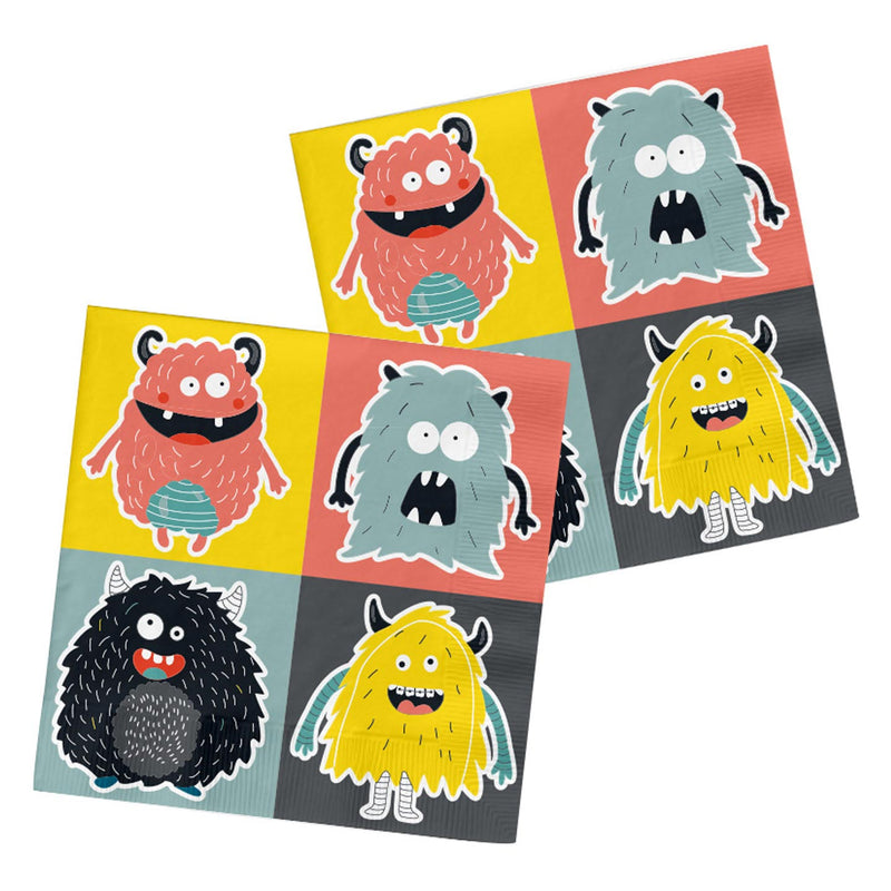 Load image into Gallery viewer, Folat bv servetten monster bash, 20st.
