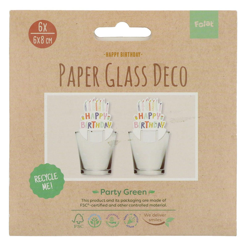 Load image into Gallery viewer, Folat bv papieren bekertjes eco party 10st.
