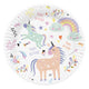 Folat bv borden unicorns rainbows, 8st.
