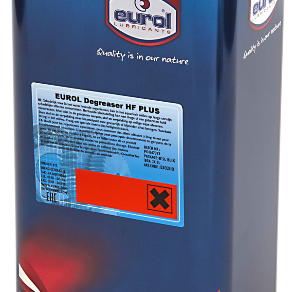 Degreaser Eurol HF Plus - 5 liters