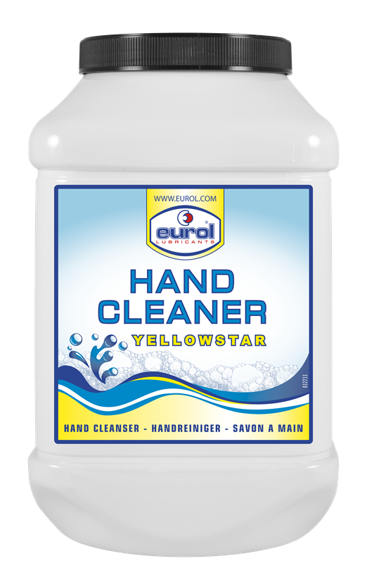 Zeep Eurol hand cleaner yellowstar