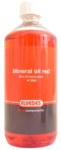 mineral oil (all mineral systems) 1000ml red