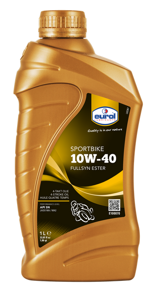 Fully synthetic motor oil Sportbike 10W-40 front