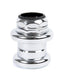 Buzaglo first balhoofdstel waterproof 9-delig 1?� staal chroom