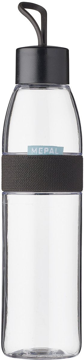 Mepal waterfles ellipse - 700 ml - drinkfles - nordic black