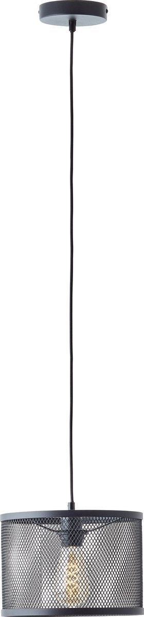 Brilliant maze - hanglamp - e27 max 1x60w - zwart