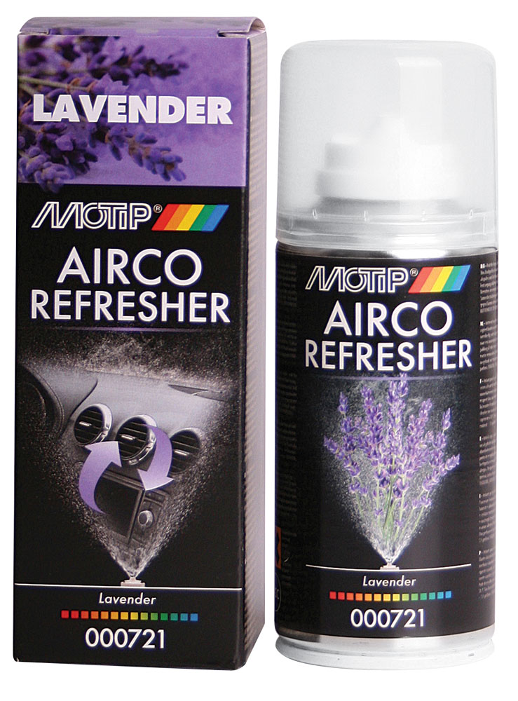 Air conditioning Refresher MOTIP 150ml Lavender