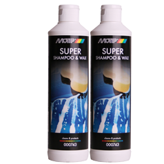 Super Shampoo &amp; Wax 500ml Motip