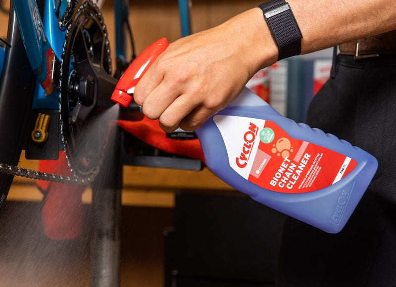 Load image into Gallery viewer, Cyclon Bionet Chain Cleaner Triggerspray 750 ml (in blisterverpakking)
