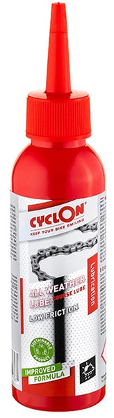 Cyclon bicycle oil dropper bottle all weather 125ml