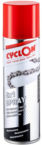 Cyclon ptfe multi lubricant 5x1 in aerosol 500ml