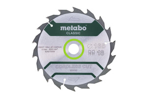 Metabo rondzaag hw ct 165x20x18z draadloos gesneden hout klassieker