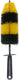 Dunlop velgenborstel 46 x 9,5 cm - randborstel voor velgen en autowielen - zwart en geel